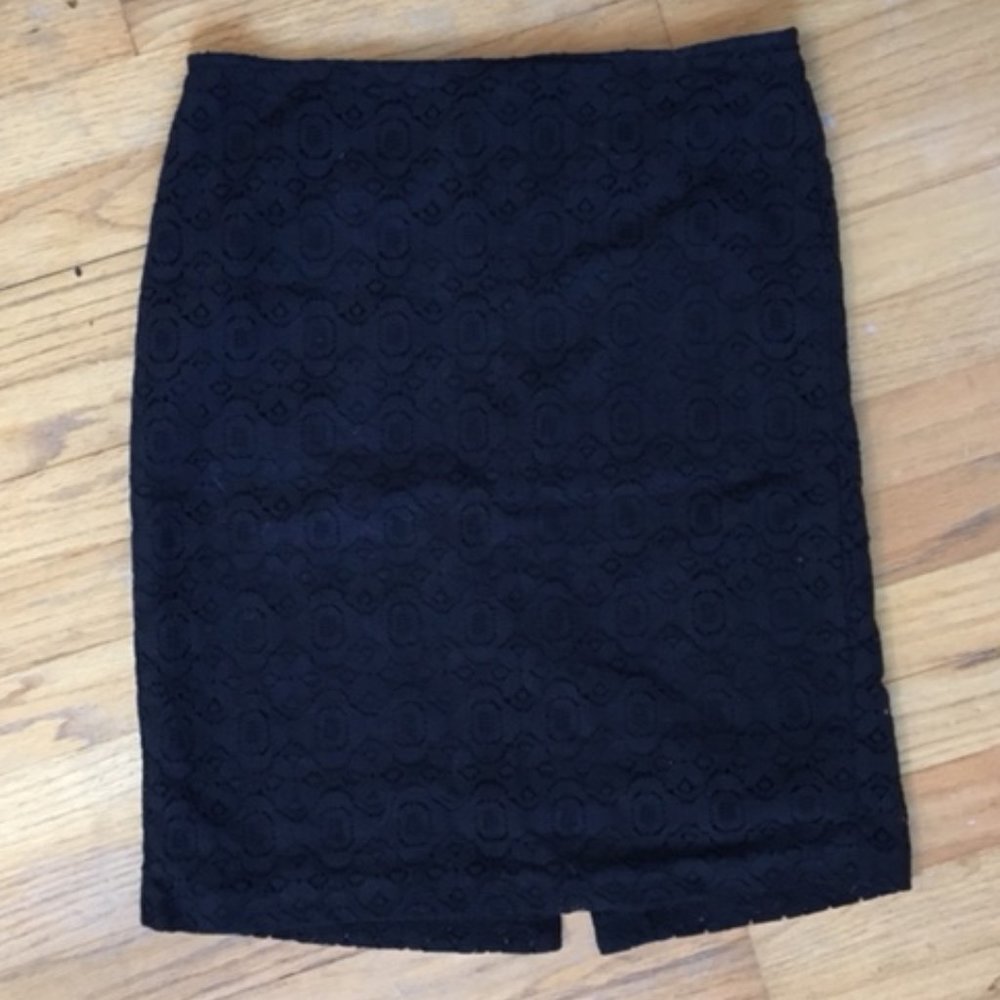 Black Lace Skirt